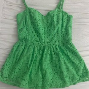 Lily Pulitzer Lace Gardenia Top
